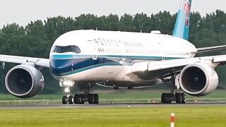 🚀 CHINA SOUTHERN A350 POLDERBAAN TAKEOFF 🚀