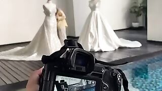 Sesi foto pengantin