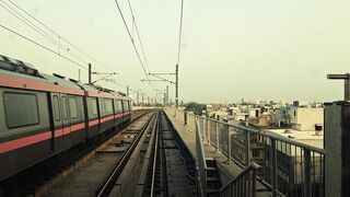 Serene metro scene || video asset