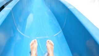Would You Dare To Ride This Insane Acropolis Slide? 😱 #Acropolis #Greece #ExtremeRide
