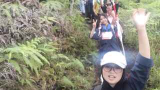 Hyking gunung galunggung