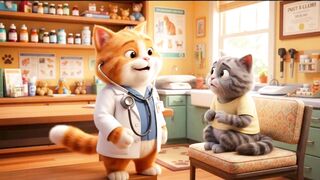 Cat doctor came