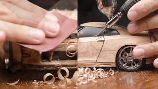 Building a Wooden Nissan GT-R R35 🏎️🪵