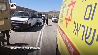 An Israeli man fatally shot in the occupied West Bank, with the suspect detained