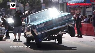 San Francisco celebrates annual lowrider parade