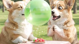 Blowing the chewing gum ❤️