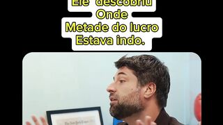 Metade do seu dinheiro está indo embora. 😳 😳