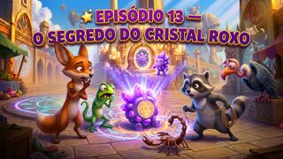 O SEGREDO DO CRISTAL ROXO