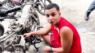 TESTE DA  CORRENTE DE COMANDO DA CG HONDA 150/160