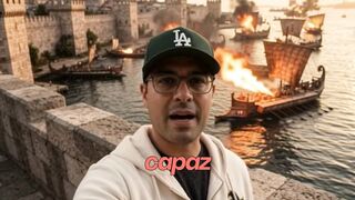 O FOGO GREGO REVELADO: A Arma Secreta Que Salvou Constantinopla | Recriada com IA