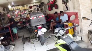 MOTO  150  2008 FUMANDO MUITO