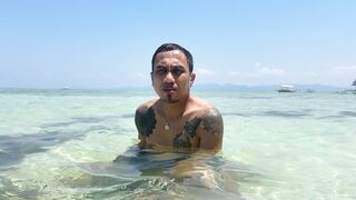 Clear beach!
