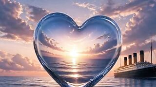 Love Anchored on the Horizon at Sunset