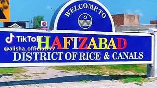 Hafizabad district of Rice and Canal