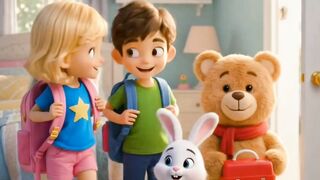 🎵 Song: Get Dressed for the Day 🌈 Channel: Lili Kids World 👧 Lili • 👦 Riku • 🐰 Bunny • 🧸 Teddy
