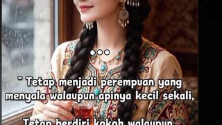 Menjadi wanita harus tetap semangat 💪🏻