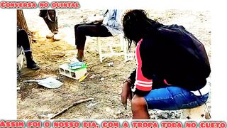 Assim ,foi a sentada dos amigos! Angola 🇦🇴...