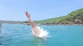 The beautiful mermaid