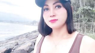 Pantai yang panjang