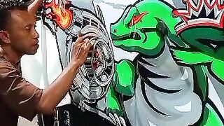 Cuting sticker,  berkreasi
