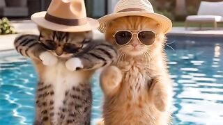 Lagi viral kucing joget