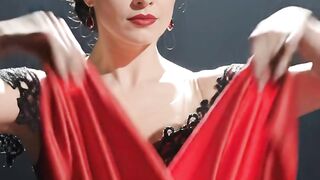 Beautiful magic lady
