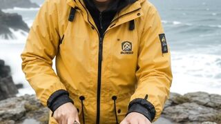 Cooking Tuna Balado on a Stormy Cliff 🌊🔥