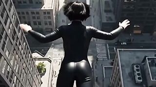 Epic Skyscraper Jump & Springboard Bounce | Hyper-Realistic 3D Animation