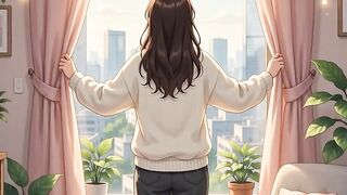 beautiful morning in my apartment