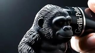 🦍 A Tiny Gorilla Came Out of the Tube?! 😱✨