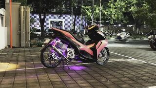 Yamaha aerox Modification style