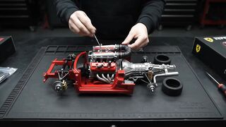 🚗Assembling the Ferrari F40 Miniature