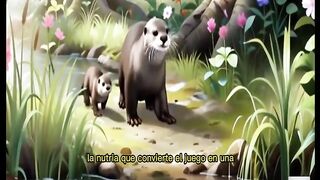 Does playing like an otter make you wiser?/¿Jugar como una nutria te hace más sabia?(femenino)