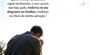 Continue confiando em Deus.