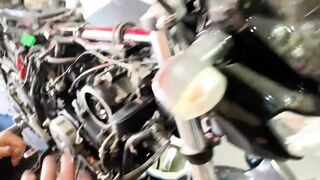 MOTO  FAZER 250 QUEBROU A CORRENTE DE COMANDO