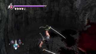 Ninja Gaiden uma caverna de gelo