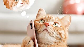 Funny Cat Calling His Girlfriend