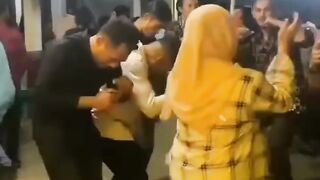 Hijab Girl Owns The Dance Floor-Wedding Party Vibes