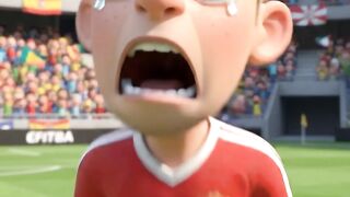 Bro forgot this is football, not acting school 😂⚽🎭