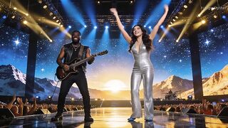 uma noiter de musica dança e emoçao