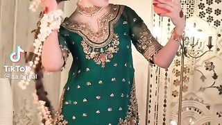 Mehndi Bridal Compelet Look 16