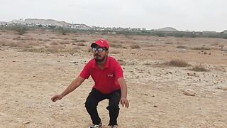 A men Flying in the Air 😱