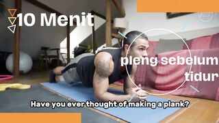 Benefits of doing planks before bed