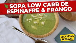 Sopa Verde Ultra Cremosa e Proteica: O Jantar Leve Perfeito!