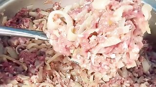 The process of making delicious sausage