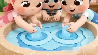 🌈💖 FIVE BABIES — FRIENDSHIP LASTS FOREVER! 🚂🍎🎨🔺❤️ | Magical Rainbow Love Kingdom 💖🌈