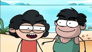 দুই বন্ধুর সমুদ্র সৈকতে চরম ফানি আড্ডা! 😂 | Tweencraft Bangla Animation