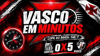 Q Brazilian Cup Under 17: Santos 0 x 5 Vasco