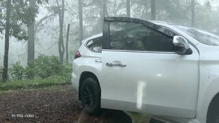 ⛈️ SURVIVING THE WORST RAIN STORM EVER! Solo Camping in Heavy Rain 🌧️🎪