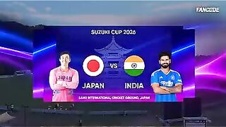 India Vs Japan T20 Cricket Match 2 inging
